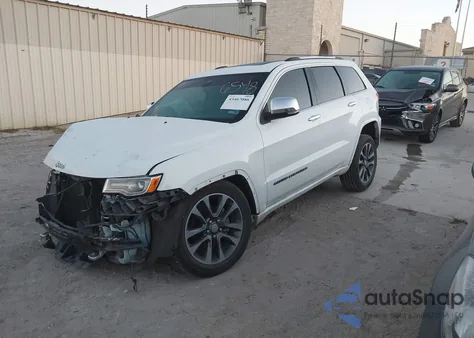 2017 Jeep Grand Cherokee Overland 4X2 z USA, uszkodzony, nr VIN 1C4RJECG4HC731793